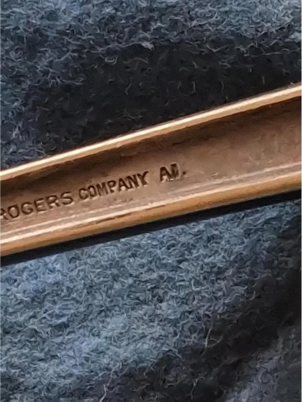 ANTIQUE VINTAGE Simone & ROGERS A1COLLECTIBLE LADLE SILVERPLATED Presslers